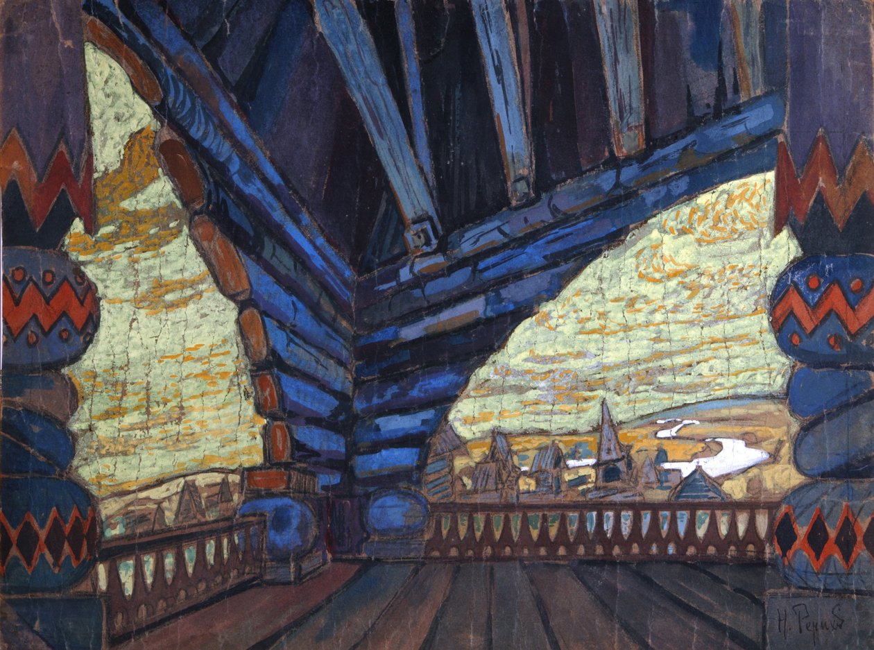 Gulbishche, 1900-tallet av Nikolai Konstantinowitsch Roerich