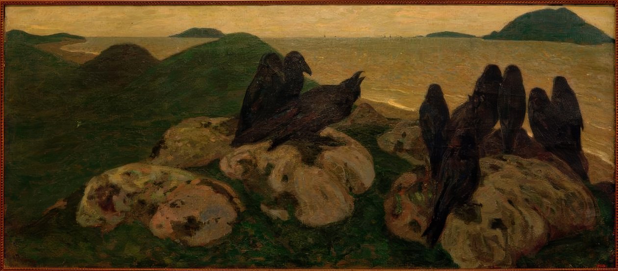 N.K. Roerich, The Doom Threatening av Nikolai Konstantinowitsch Roerich