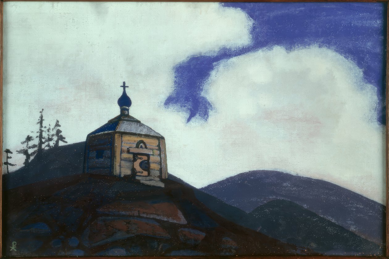 N.K. Roerich, kapellet til St. Sergius av Radonezh av Nikolai Konstantinowitsch Roerich