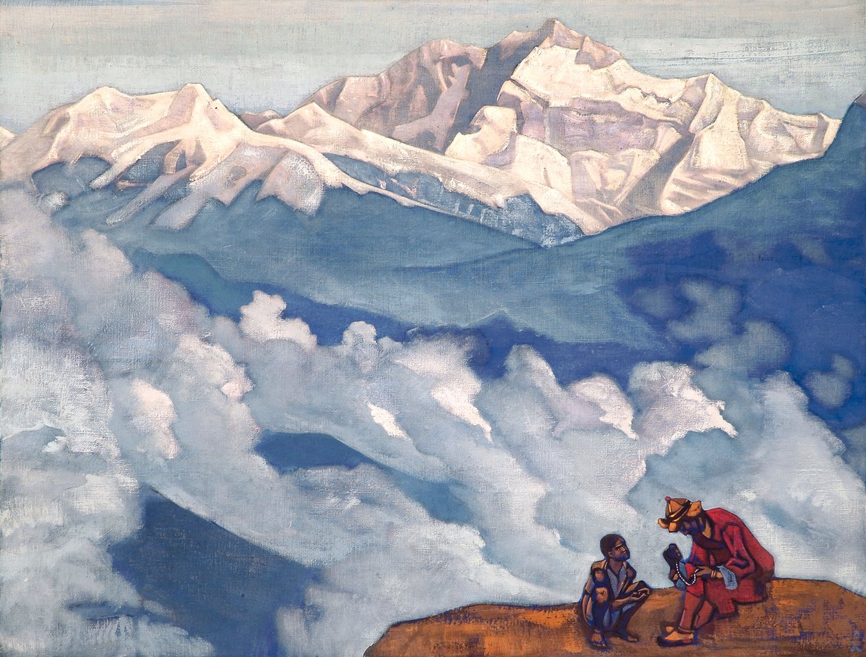 Søkets perle, 1924. av Nikolai Konstantinowitsch Roerich