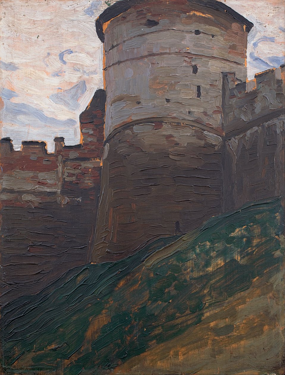 Festningstårnet. Nizhny Novgorod, 1903 av Nikolai Konstantinowitsch Roerich