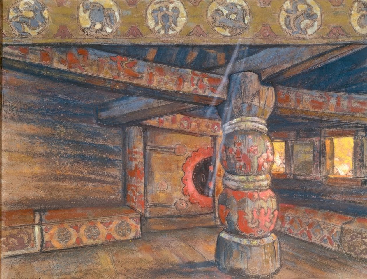 Yaroslavnas rom av Nikolai Konstantinowitsch Roerich