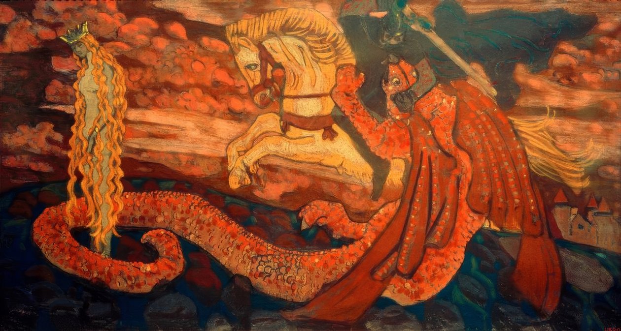 Zmiewna (Dragens datter) av Nikolai Konstantinowitsch Roerich