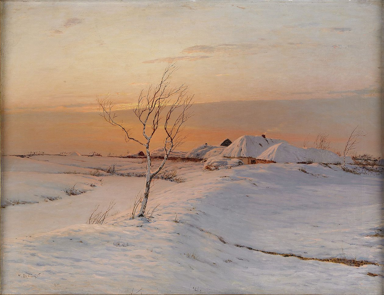 Vinteraften, 1895 av Nikolai Nikanorovich Dubovskoy