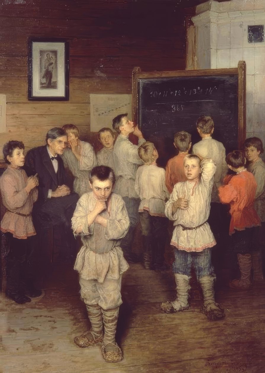 Muntlig resultat av Nikolai P. Bogdanow Bjelski