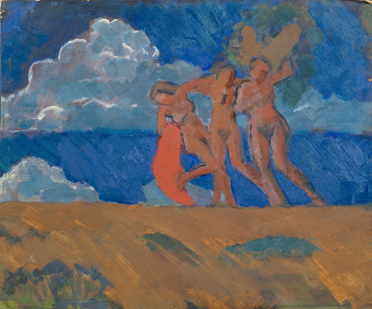 Maenads, 1914 av Nikolai Pavlovich Ulyanov