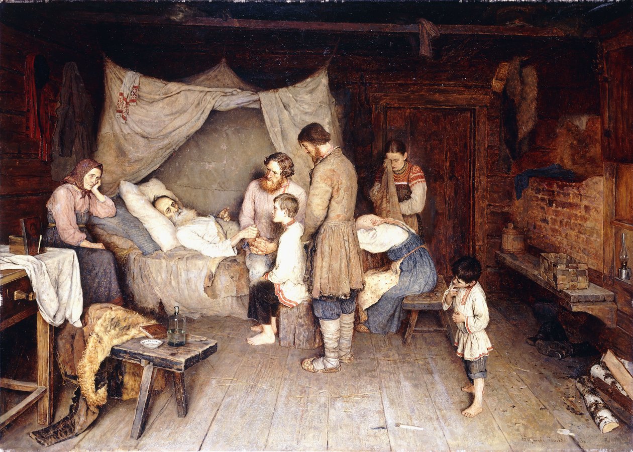 Farvel av Nikolai Petrovich Bogdanov Belsky