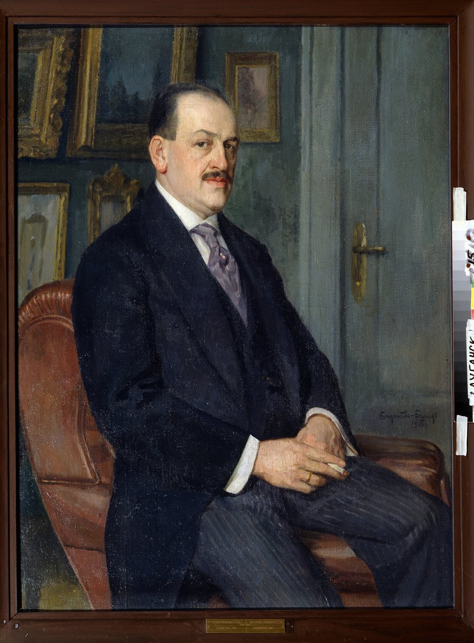 Selvportrett av Nikolai Petrovich Bogdanov Belsky