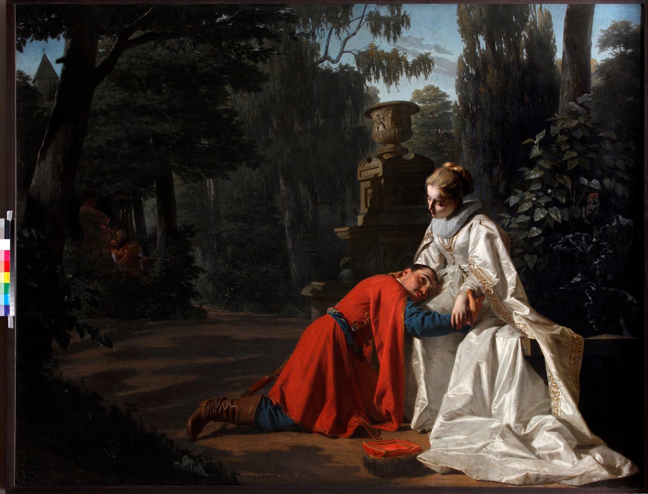 "Pan Voyevoda" Illustrasjon for operaen av Nikolai Rimsky-Korsakov (Rimsky eller Rimsky Korsakov) (1844-1908) av Nikolai Vasilievich Nevrev