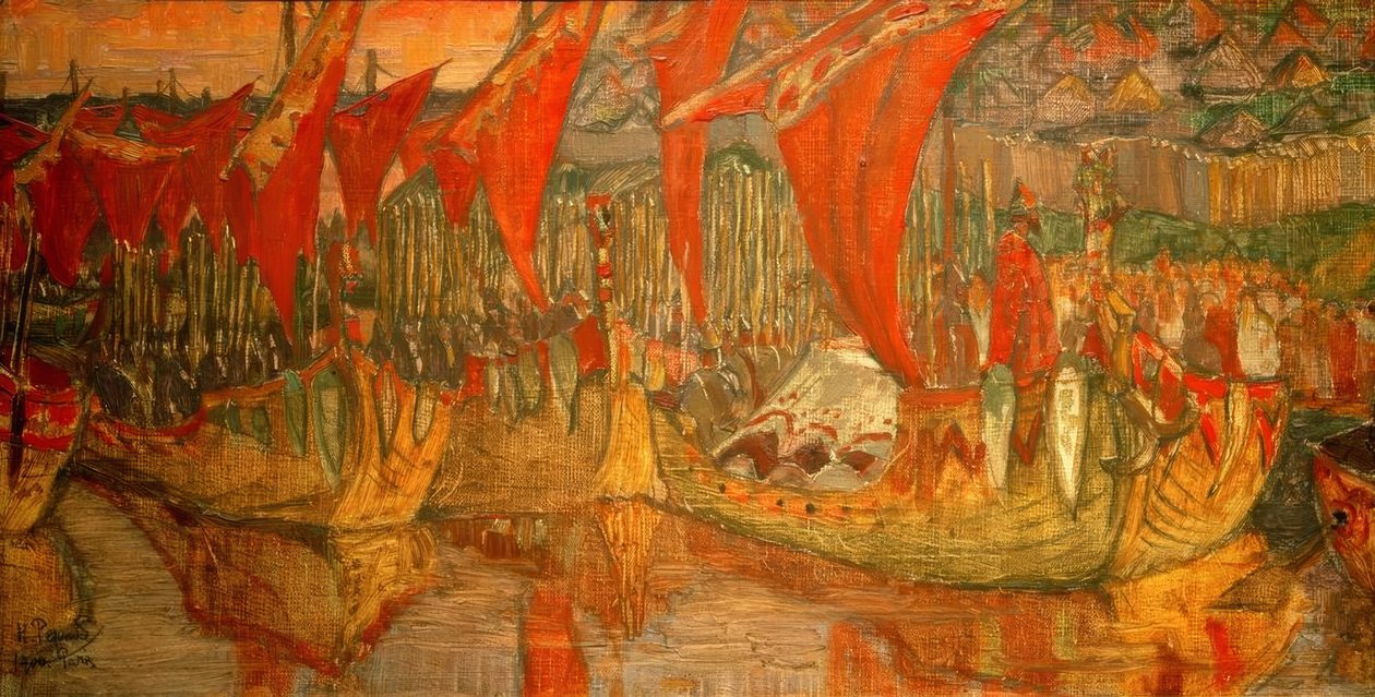 Vladimirs tur til Korsun av Nikolai Konstantinowitsch Roerich