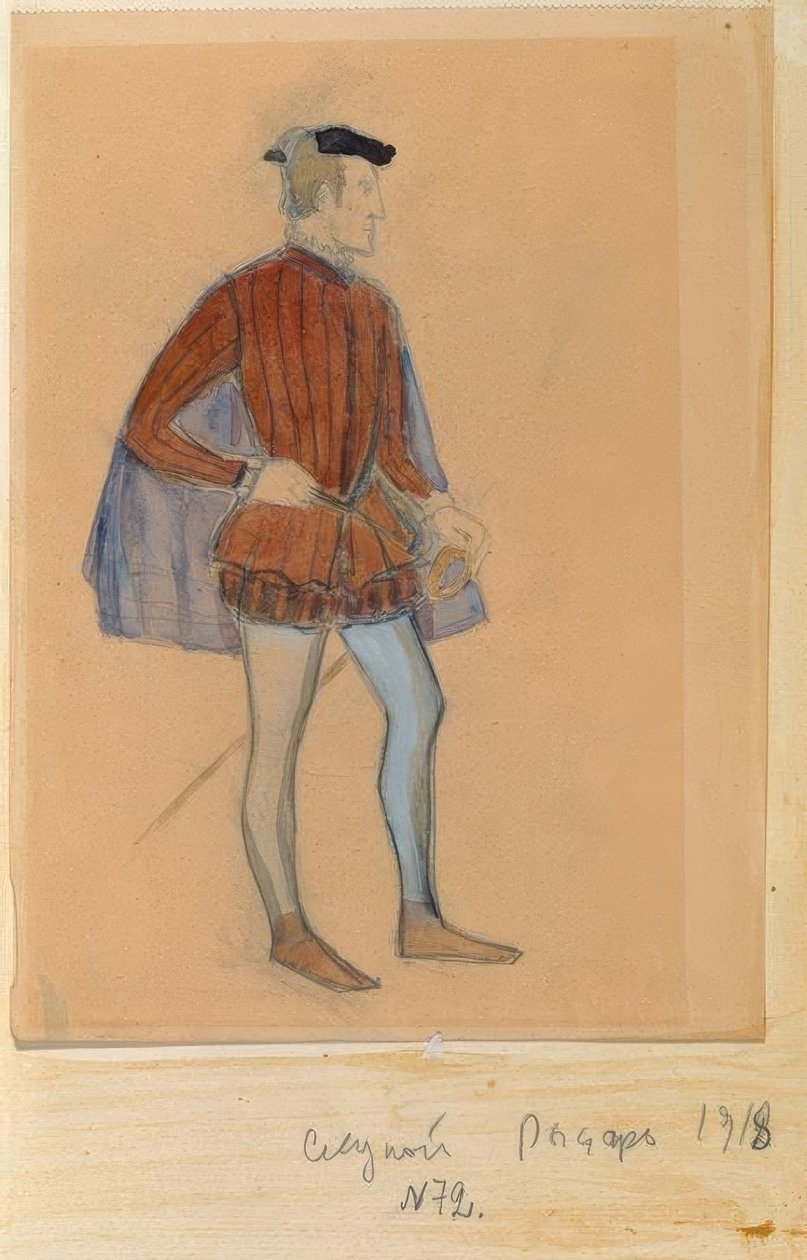 Figur av baronene Albert av Nikolaj Pawlowitsch Uljanow