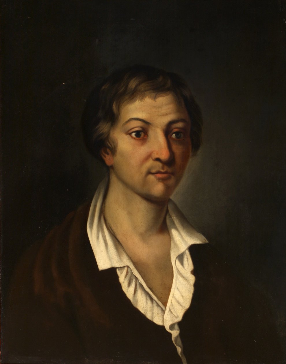 Portrett av poeten Ippolit Bogdanovich 1743-1803, 1854-1858 av Nikolay Ivanovich Polivanov