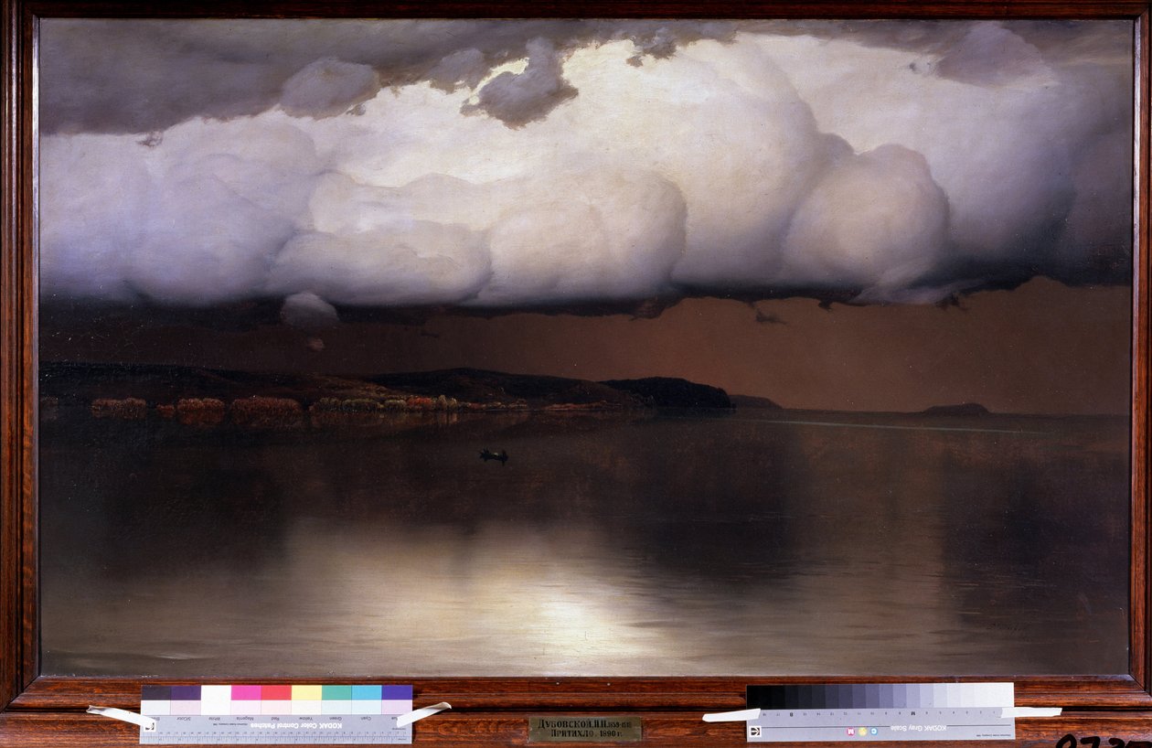 Stillhet (Silence). Peinture de Nikolai Nikanorovich Dubovskoy (1859–1918), huile sur toile av Nikolay Nikanorovich Dubovskoy