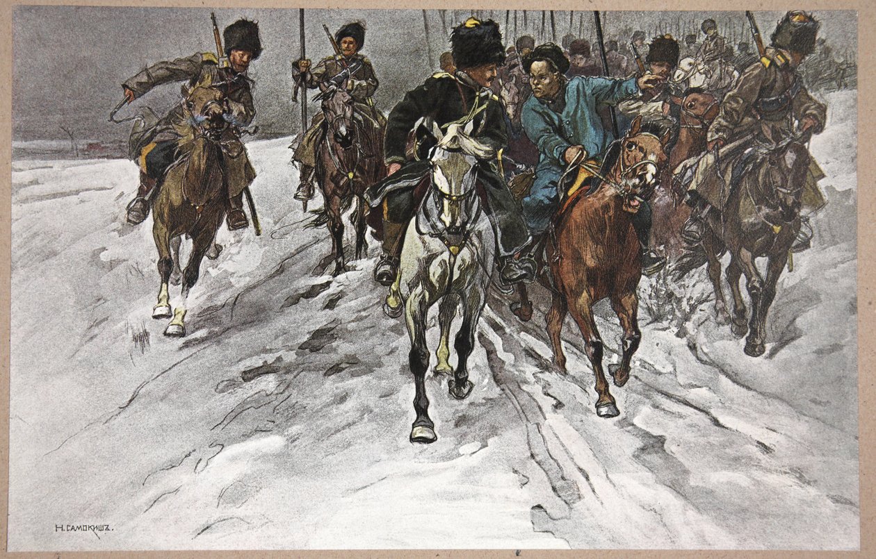 Tour of General Mistchenko, illustrasjon fra 