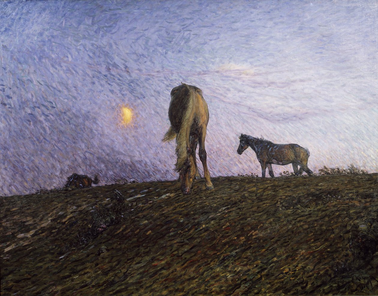 Nattfall, 1904 av Nils Kreuger