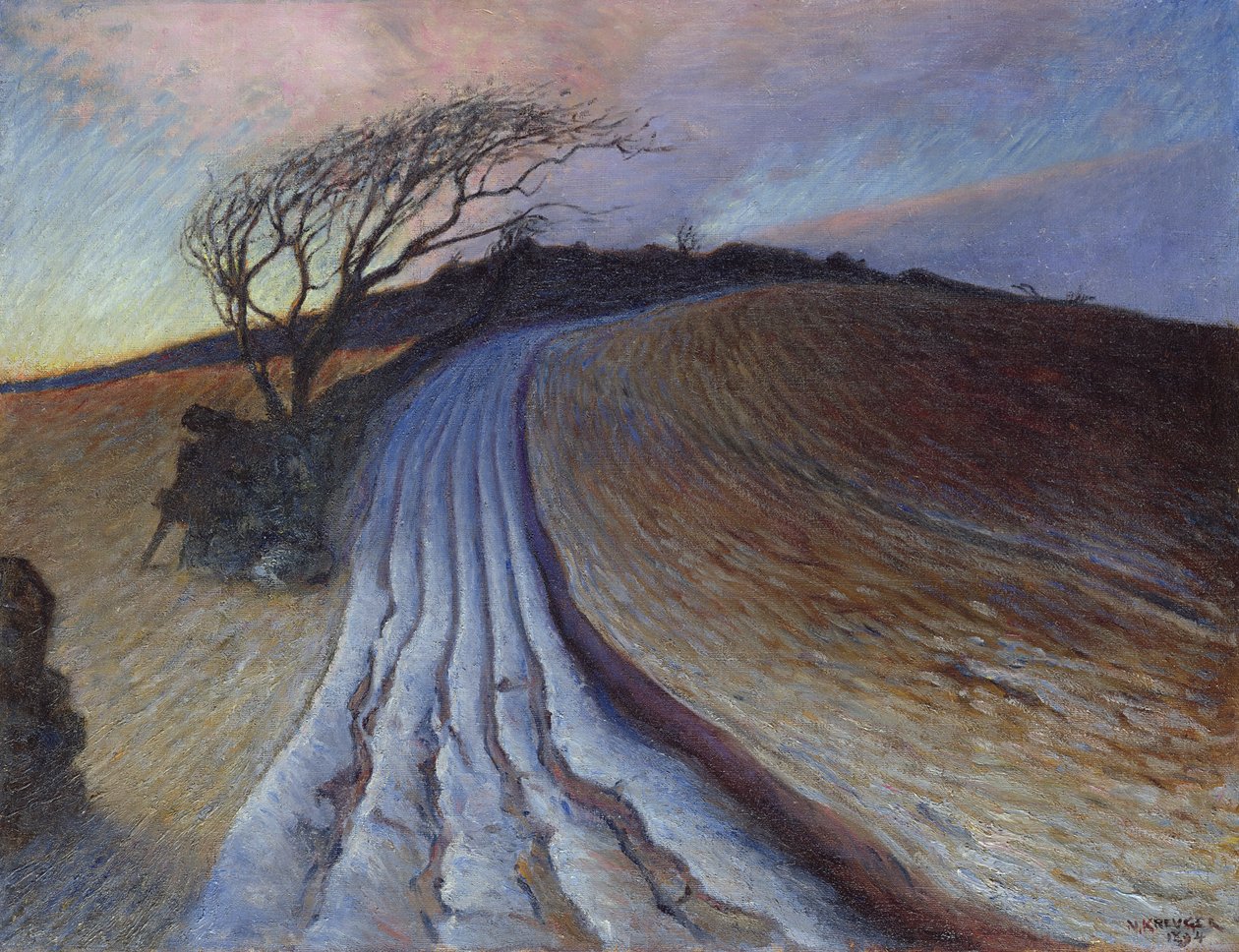 oktoberkveld i Apelvik, 1894 av Nils Kreuger