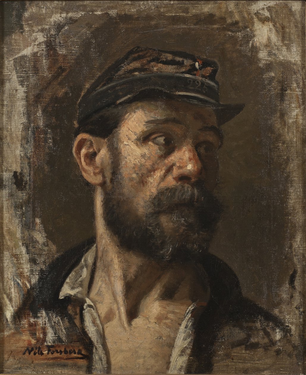 A Communard, ca. 1871 av Nils Forsberg the Elder