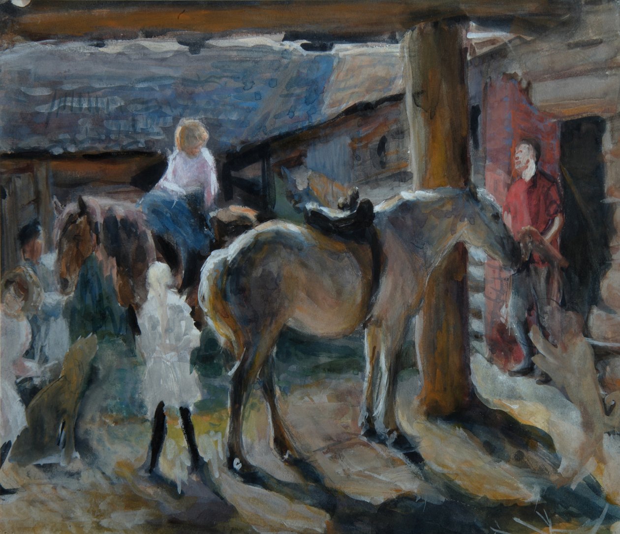 Domotkanovo, 1903 av Nina Yakovlevna Simonovich Yefimova
