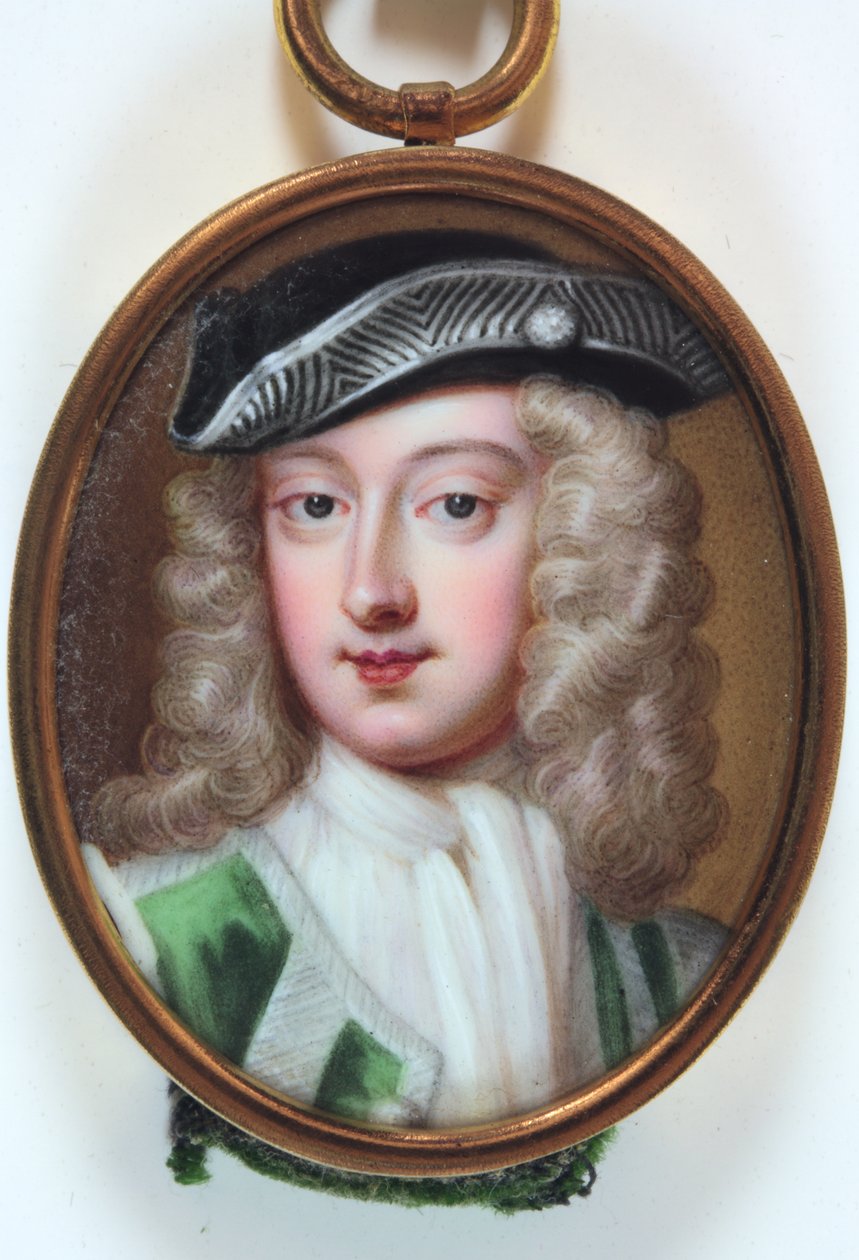 Lady Henrietta Cavendish Holles Harley (emalje på gull) av Noah or Seeman Abraham (fl.1751) (attr.to) Seaman