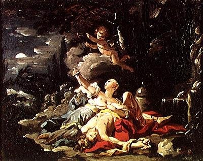 Pyramus og Thisbe av Noel Halle