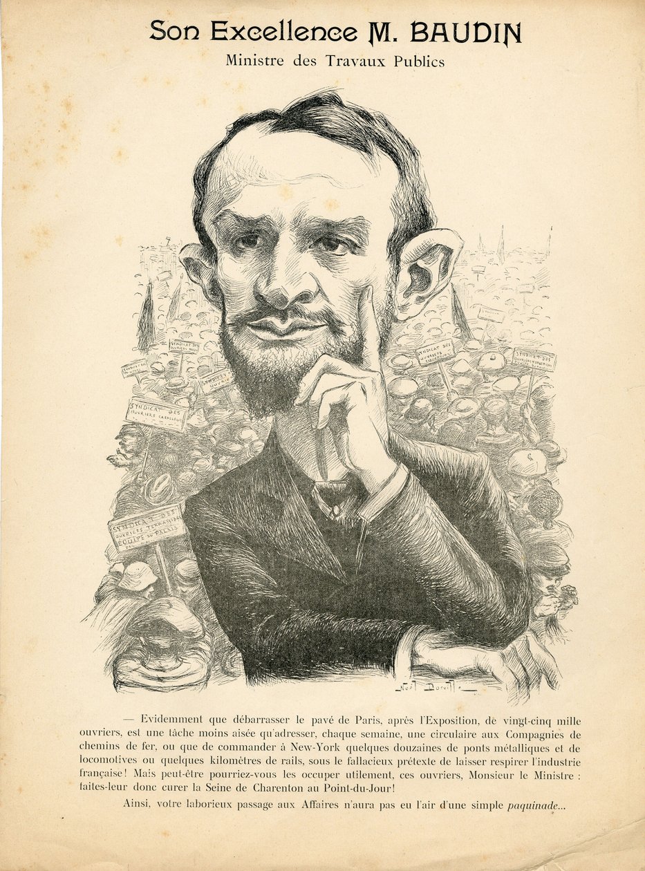 løst blad av Noel Dorville