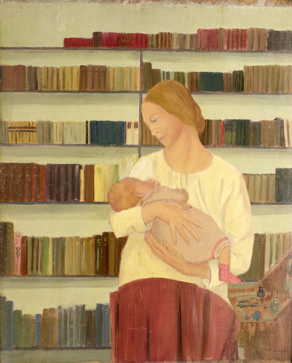 Yvonne med Vincent på Ten Weeks av Nora Summers