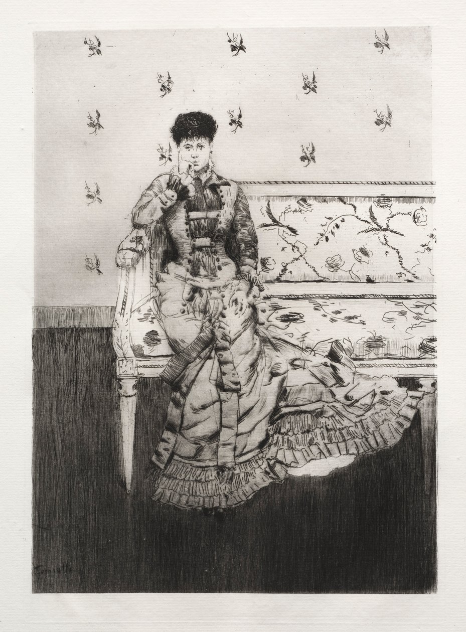 Fancy, 1877. av Norbert Goeneutte