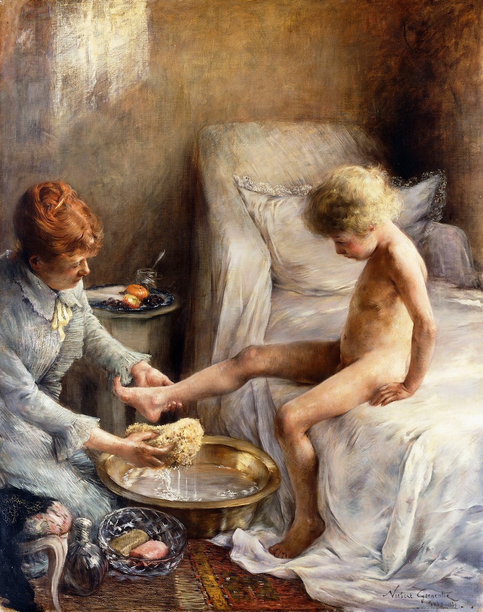 The Toilette of Jean Guerard, 1889 av Norbert Goeneutte