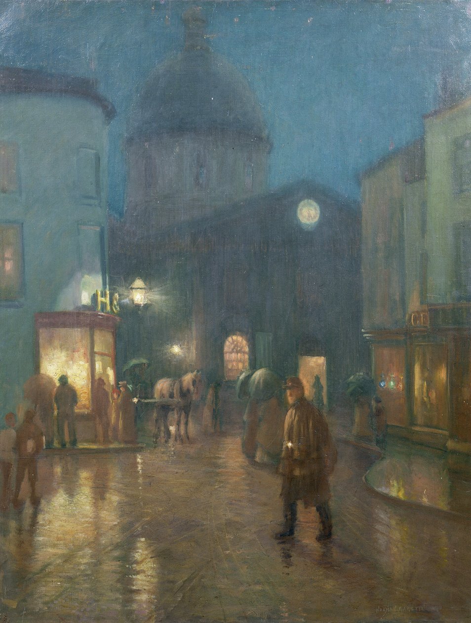 Et jevnt duskregn av Norman Garstin