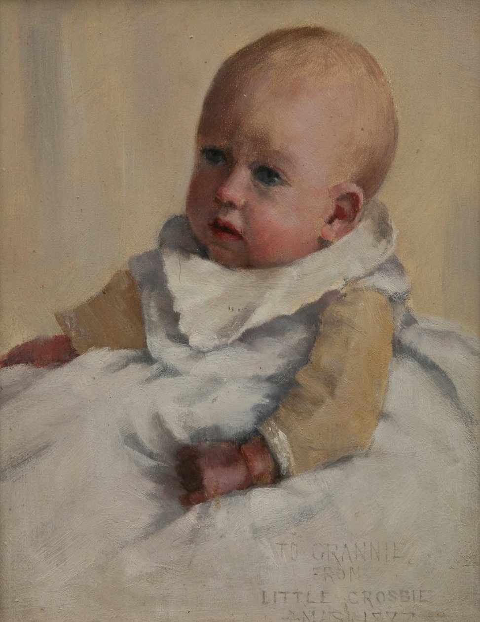 Crosbie as a Baby, 1887 av Norman Garstin