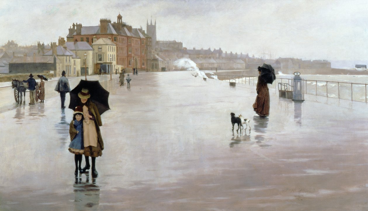 The Rain it Raineth Every Day, 1889 av Norman Garstin