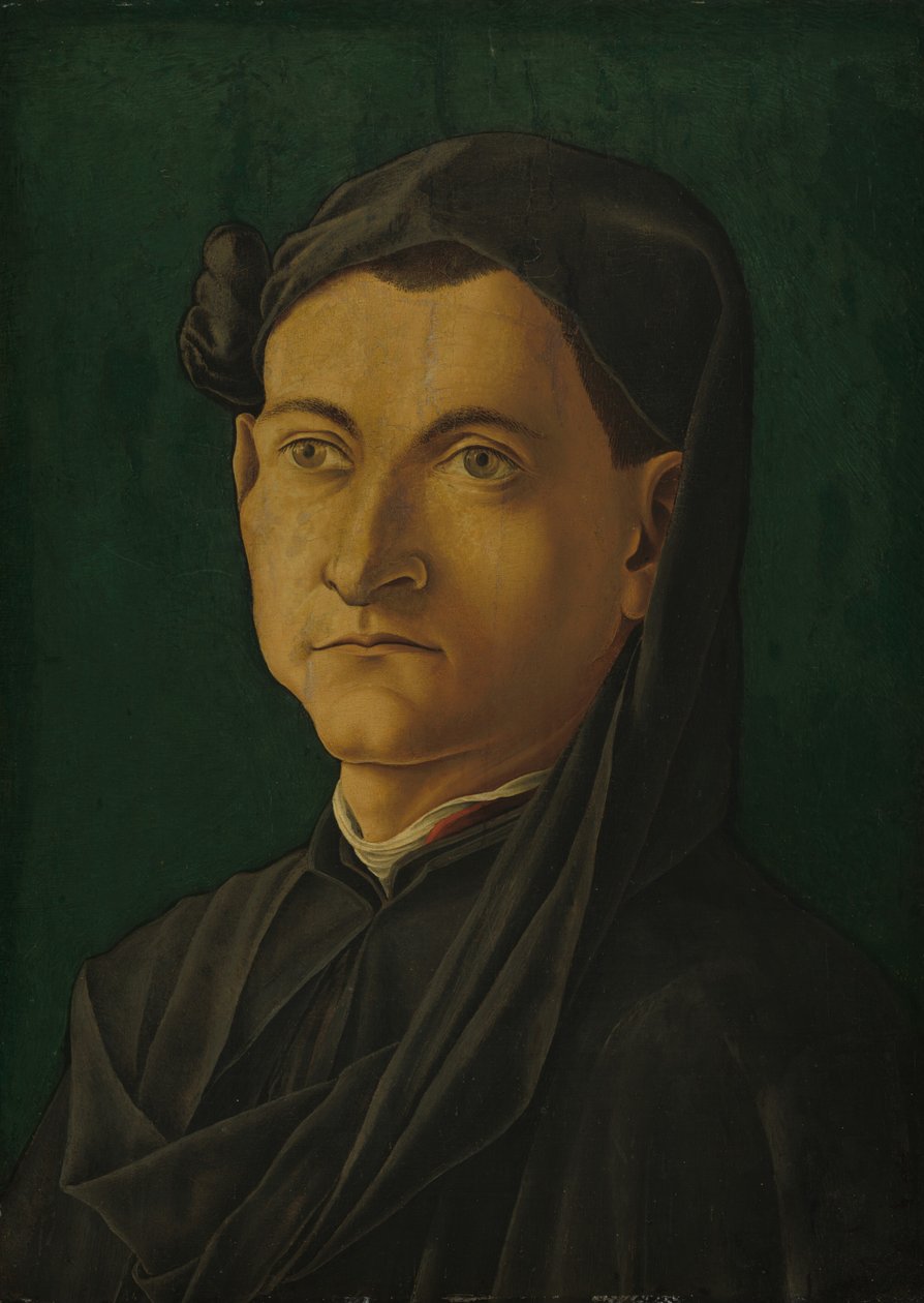 Portrett av en mann av North Italian 15th Century