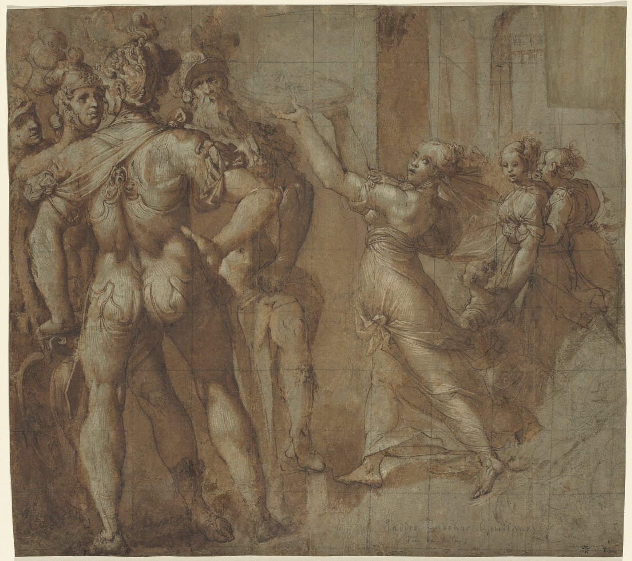 Salome med hodet til døperen Johannes av Northern Italian 16th Century