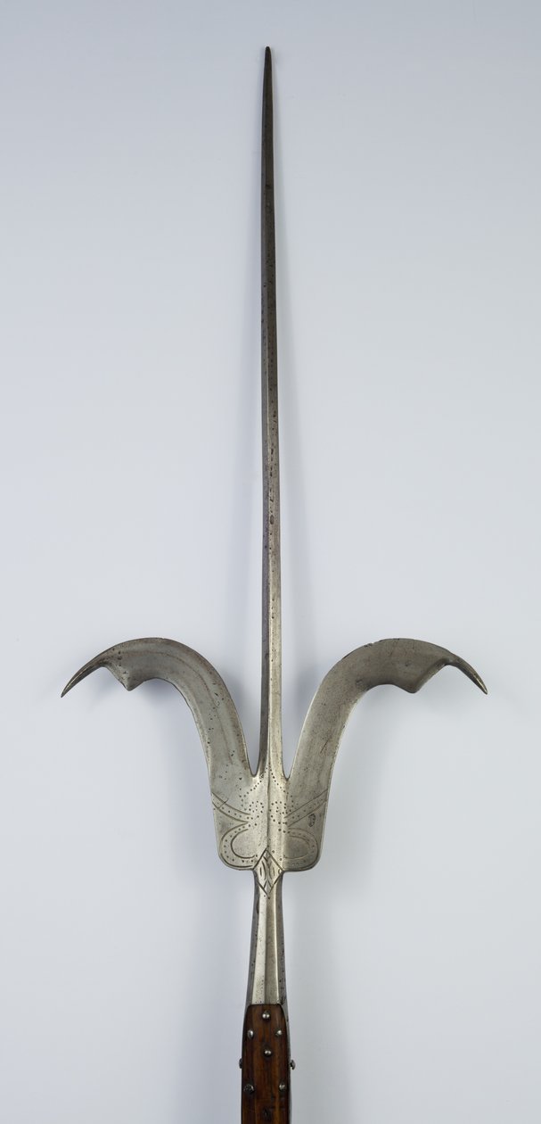 Friuli Spear, ca. 1600-20 (stål og tre) av Northern Italian School