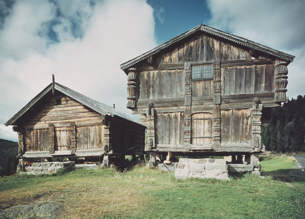 Bondehus, bygget ca.1712 av Norwegian School