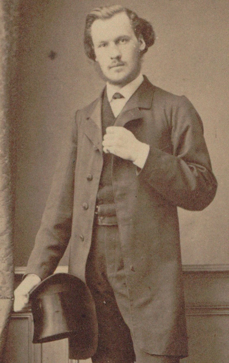 Portrett av komponisten Charles Lenepveu 1840-1910, 1870. av Numa Blanc