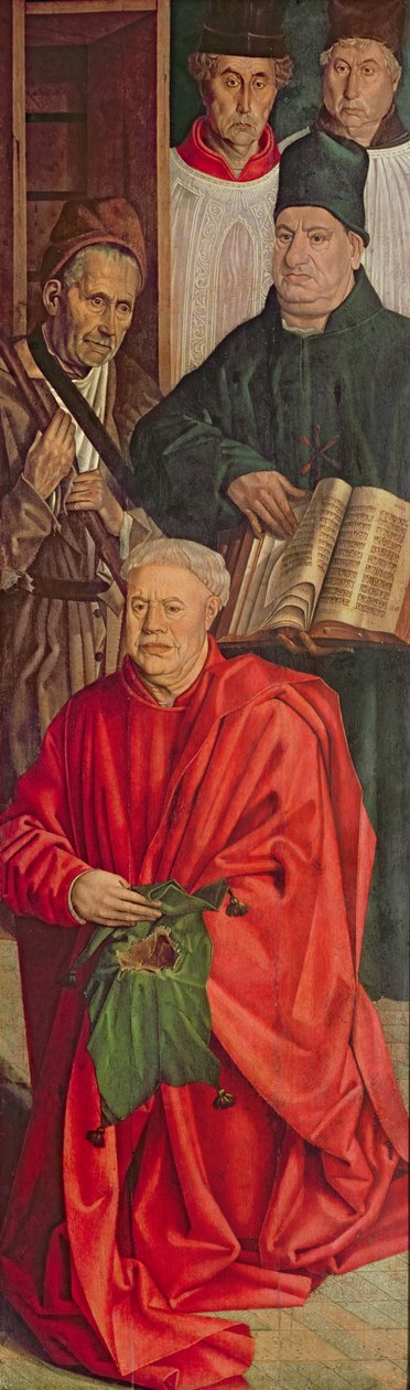 Panel av relikvier, fra Polyptych of St. Vincent, c.1465 av Nuno Goncalves or Gonzalvez