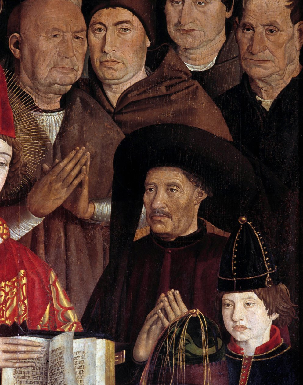 Polyptyk av Saint Vincent (Paineis de Sao Vicente de Fora). Portrett av Henri Le Navigateur (1394-1460), prins av Portugal. Detalj av et maleri av Nuno Goncalves, portugisisk maler på 1400-tallet. Nasjonalmuseet for antikk kunst, Lisboa av Nuno Goncalves or Gonzalvez