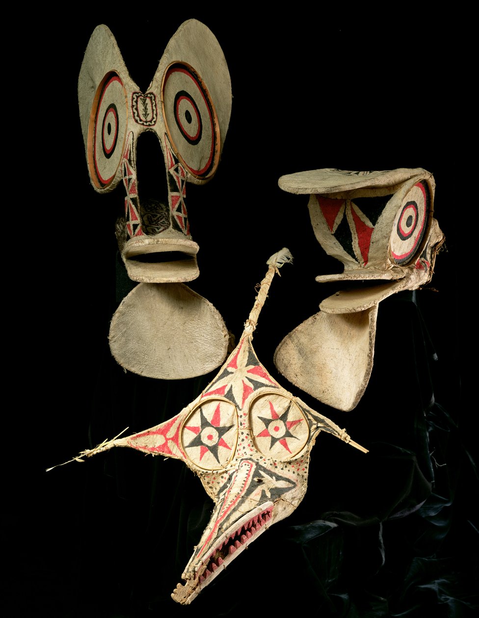 Bainings-masker, New Britain (tre og strukket skinn) av Oceanic