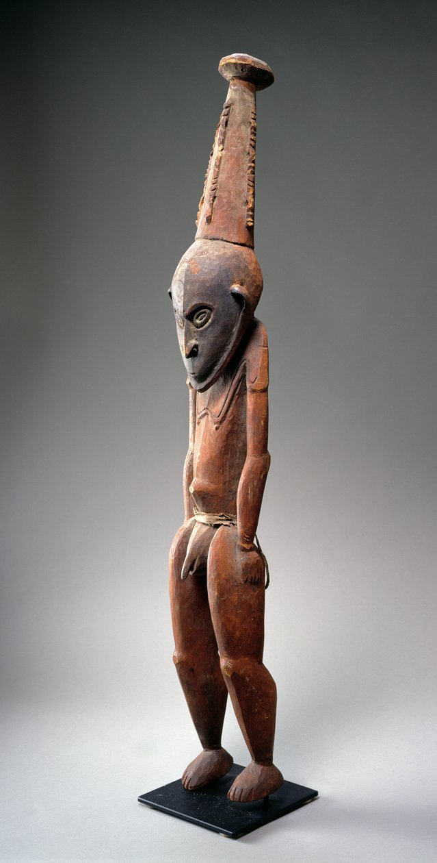 Sepik mannlig figur fra Nord-New Guinea (tre) av Oceanic