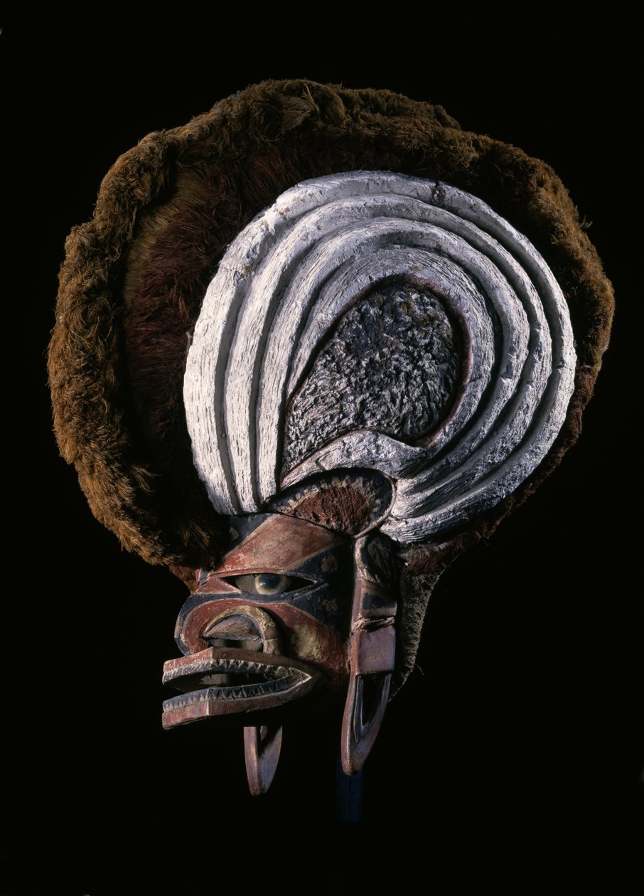 Hjelmmaske (ansikt), Nord-Ny-Irland, Papua Ny-Guinea av Oceanic Oceanic