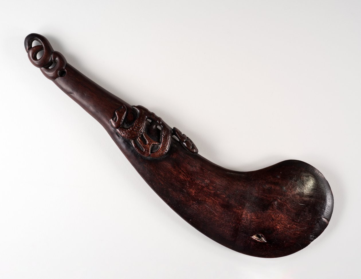 War Club (Wahaika), tidlig på 1800-tallet (tre) av Oceanic Oceanic