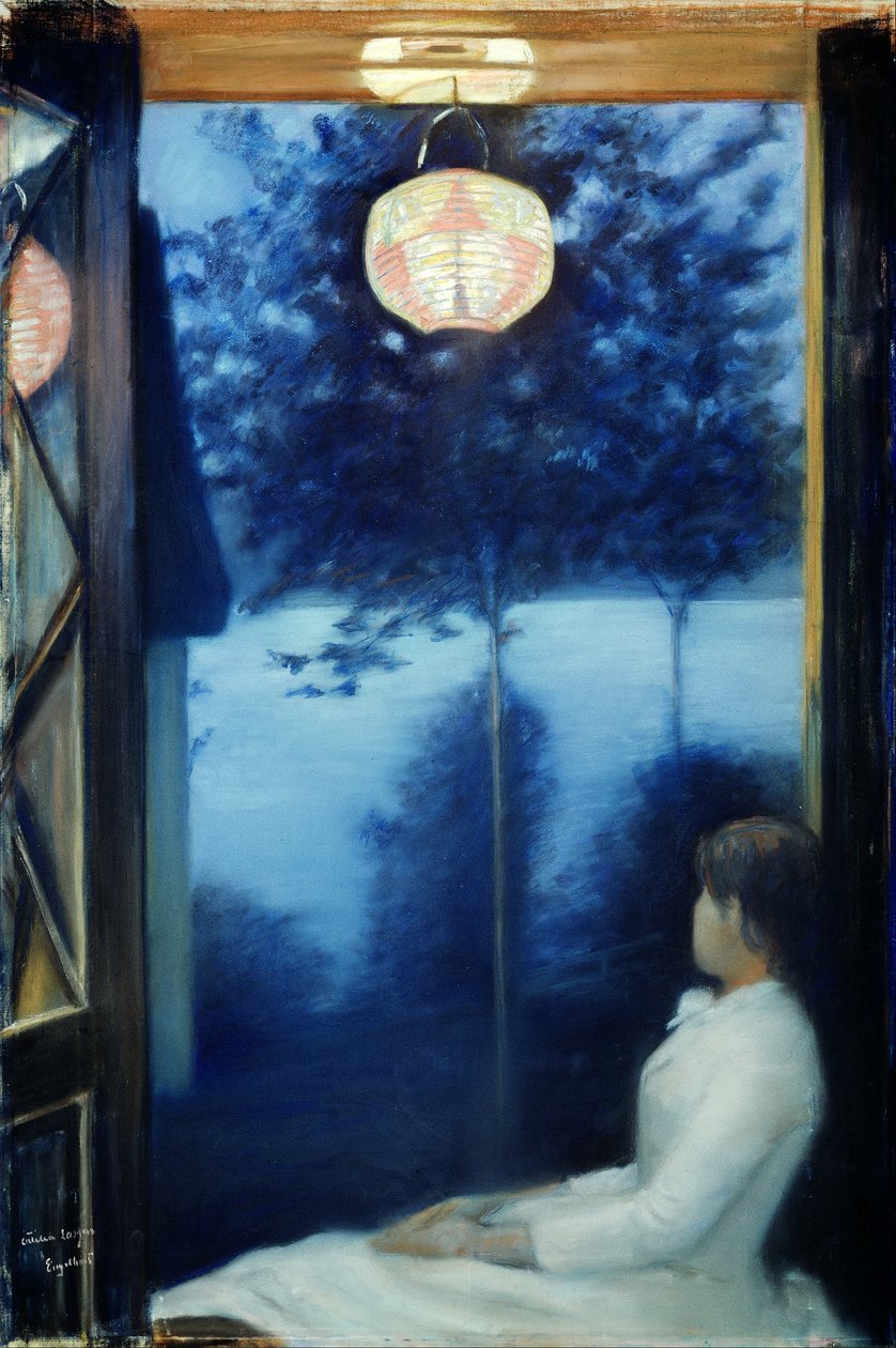 En japansk lanterne av Oda Krohg
