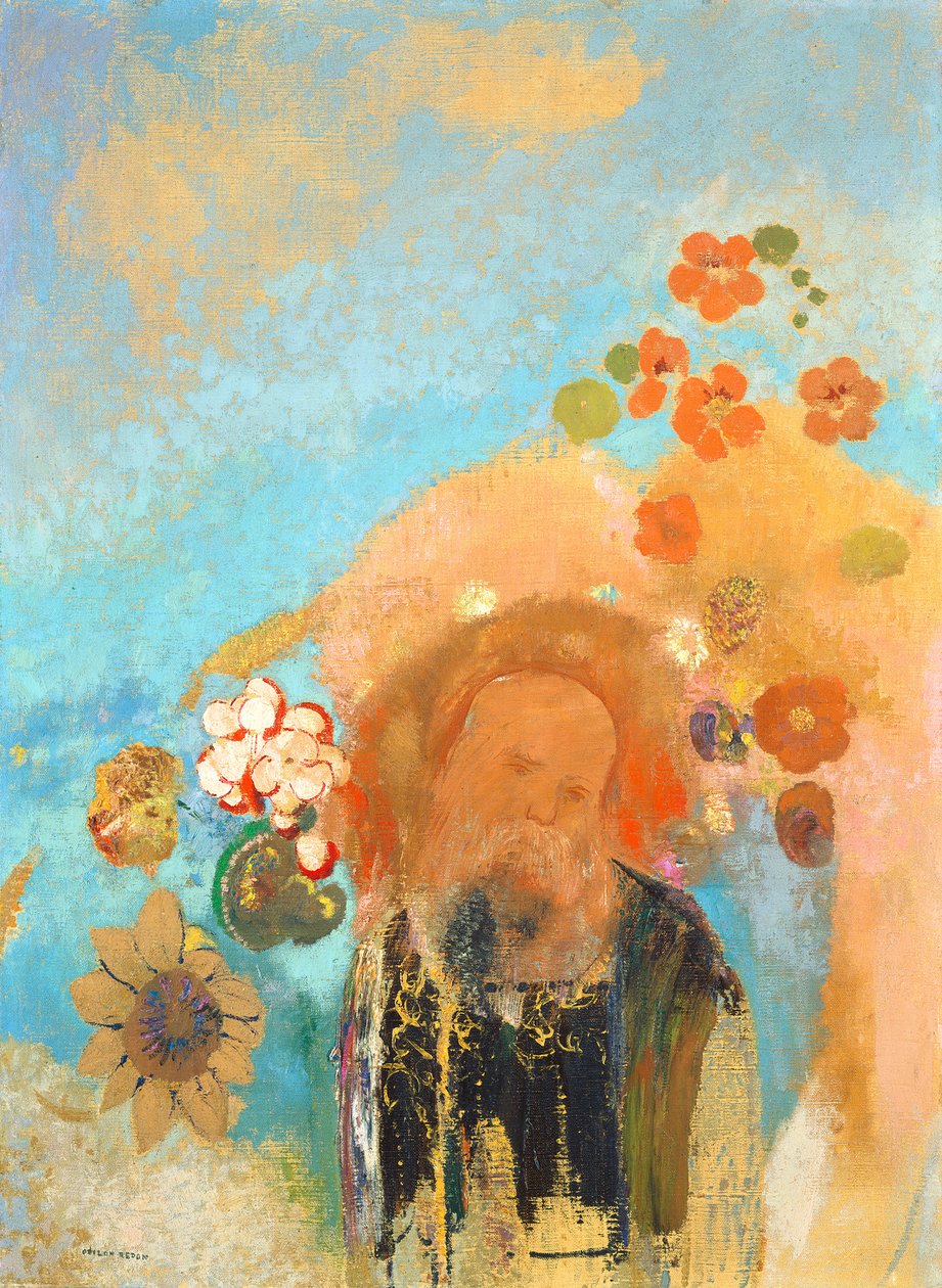 Fremkalling av Roussel, ca. 1912 av Odilon Redon