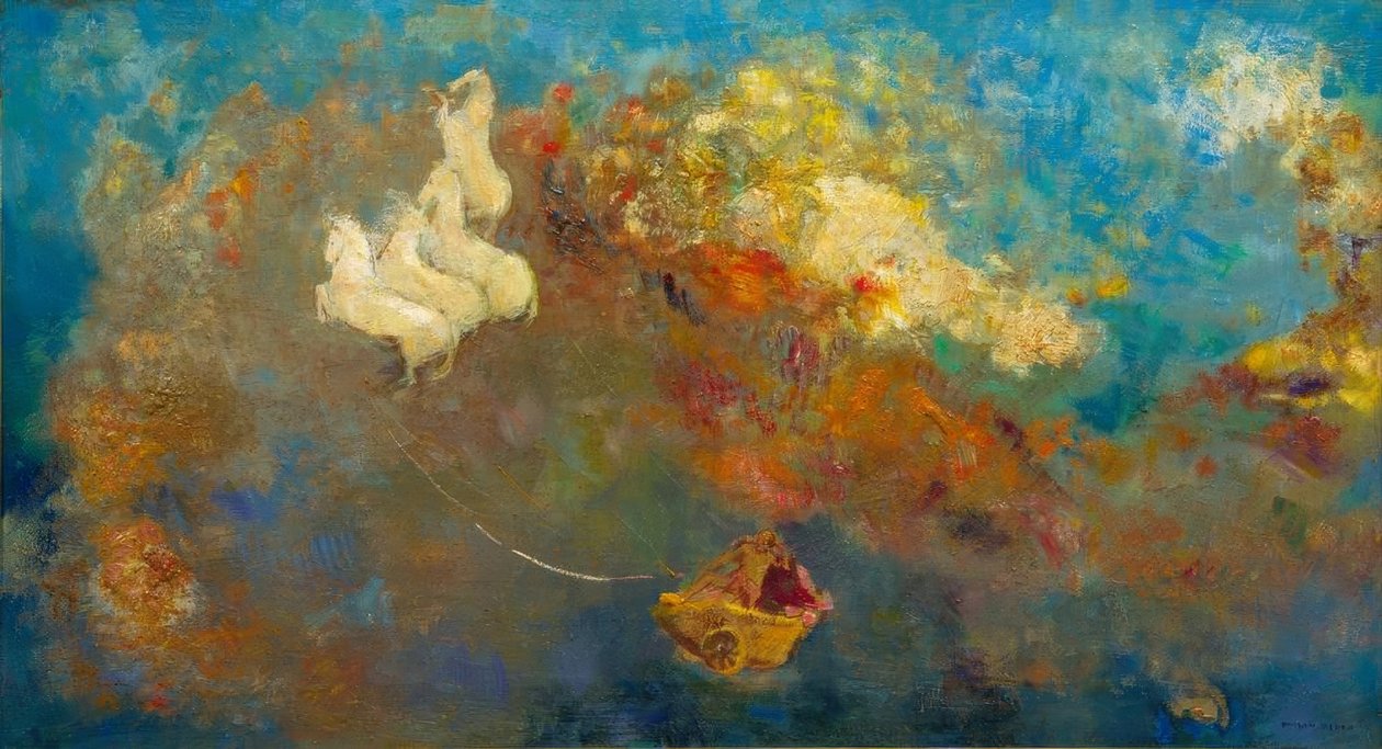 Apollos vogn av Odilon Redon