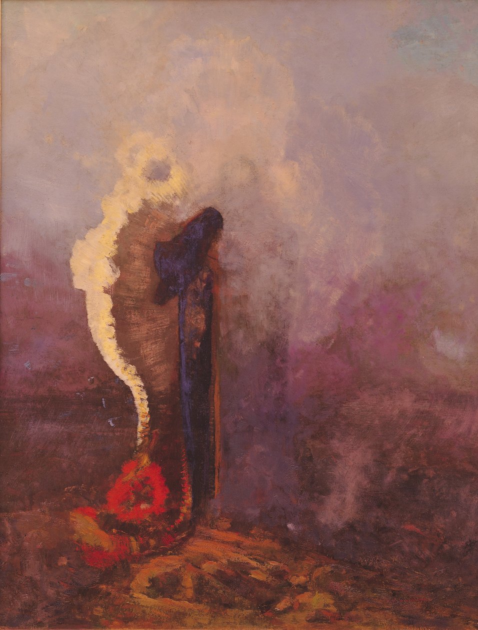 Drømmen, 1904 av Odilon Redon