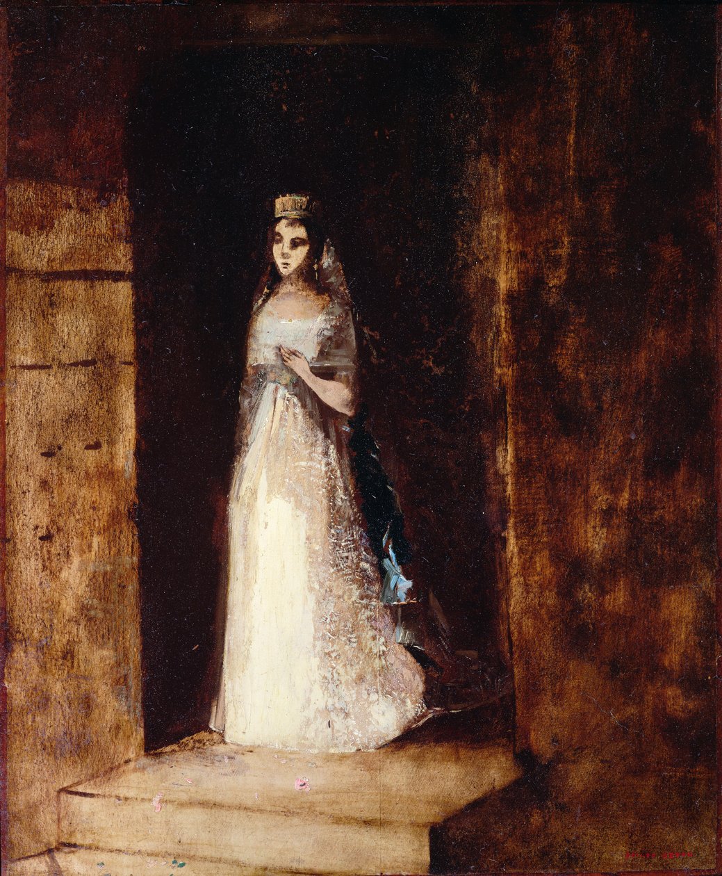 Den hvite prinsessen av Odilon Redon