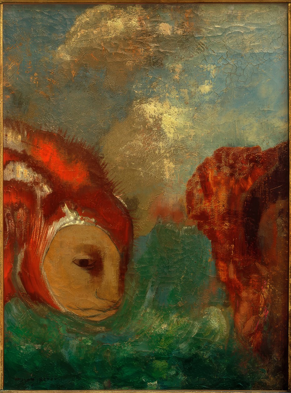 Angelica og dragen av Odilon Redon