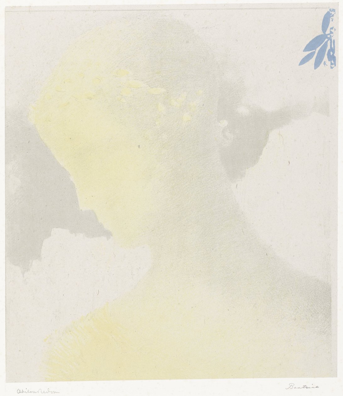 Beatrice Albumet med originale trykk fra Vollard Gallery (serietittel) av Odilon Redon