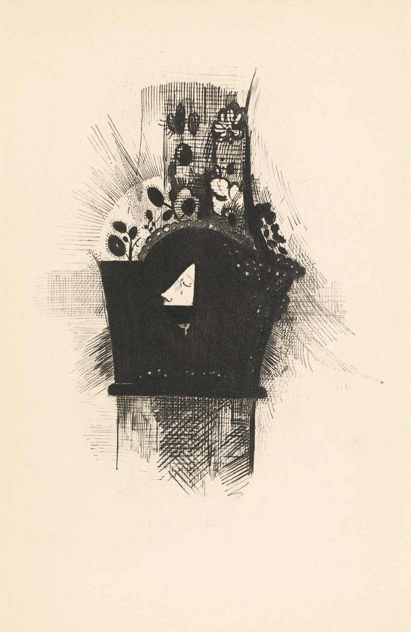 Deksel - Frontispice av Odilon Redon